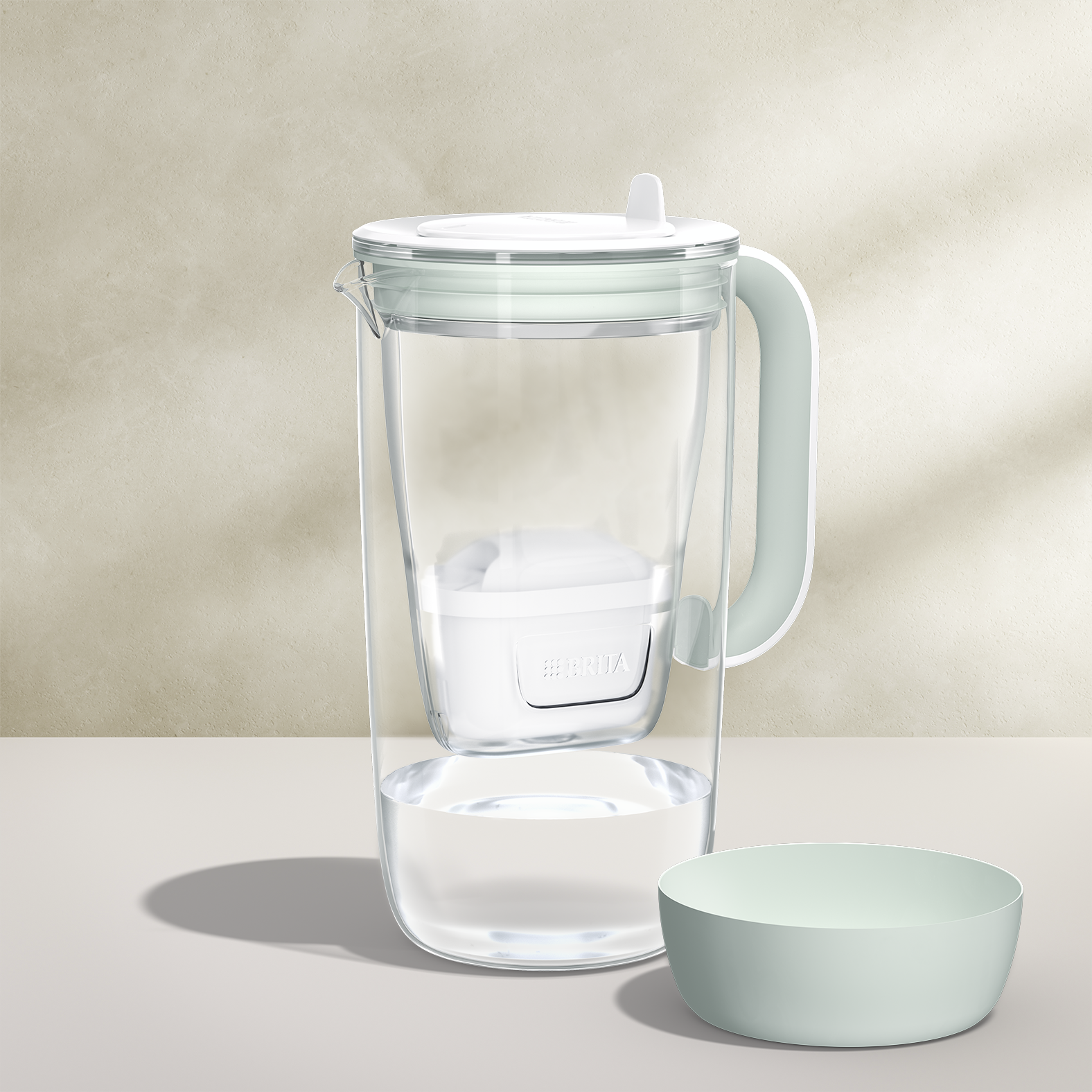 BRITA Tischwasserfilter Glas