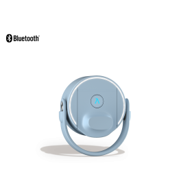 Die BRITA LARQ iQ Cap in Blau für die BRITA LARQ iQ nebeneinander.