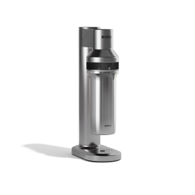 Der BRITA Wassersprudler sodaTRIO pro in hochwertigem Edelstahl Design
