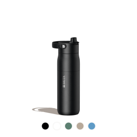 BRITA LARQ Essential in Schwarz mit Farbauswahl Eine BRITA LARQ Essential in Schwarz mit Farbauswahl
