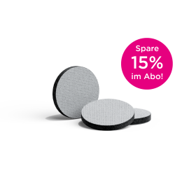 Die BRITA MicroDisc freigestellt mit 15% Deal Störer