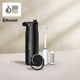 Eine BRITA LARQ iQ in Schwarz mit 15% Deal-Störer