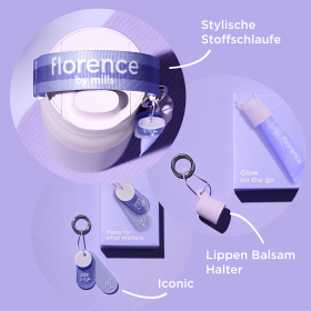 Florence by Mills x BRITA LARQ water filter bottle with components