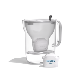 BRITA Tischwasserfilter Style XL grau Ein Tischwasserfilter Style XL in der Farbe grau