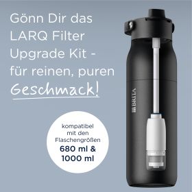 BRITA LARQ iQ Filter-Upgrade-Kit für leckeres Wasser.