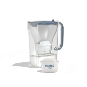 BRITA Tischwasserfilter Style Essential Stone-Blue Ein Tischwasserfilter Style Essential in der Farbe Stone-Blue