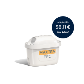 Eine BRITA MAXTRA PRO EXTRA Kalkschutz Wasserfilterkartusche