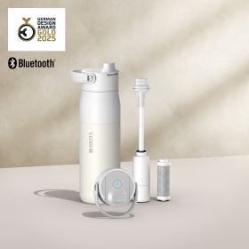 Eine BRITA LARQ iQ in Weiß mit 15% Deal-Störer