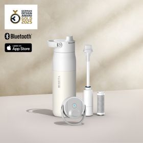 Eine BRITA LARQ iQ in Weiß mit 15% Deal-Störer